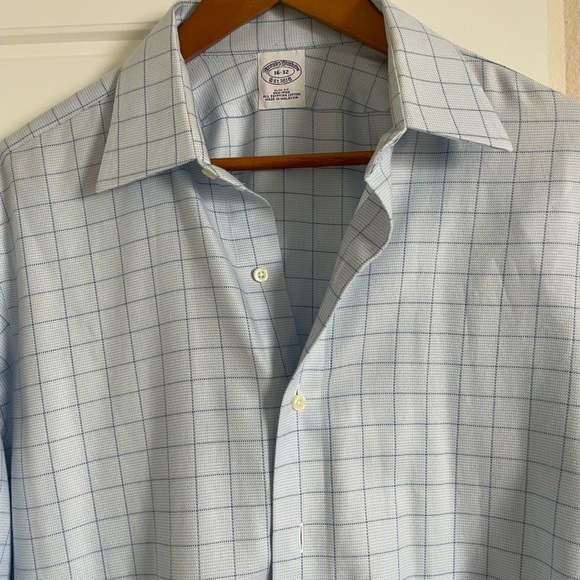 Brooks Brothers Other - Brooks Brothers All Egyptian Cotton Blue Dress Shirt